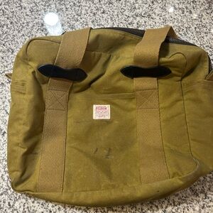 Filson Tin Cloth Zippered Tote